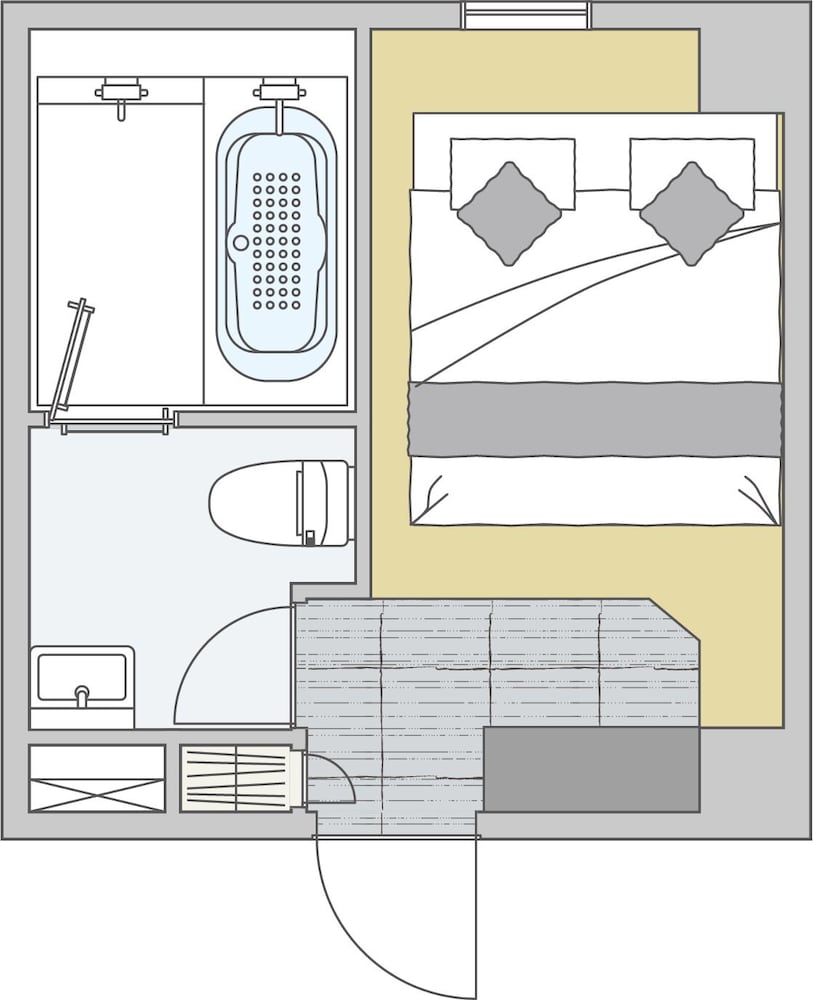 スタンダードキング 禁煙 客室0 | ホテル アマネク 銀座イースト