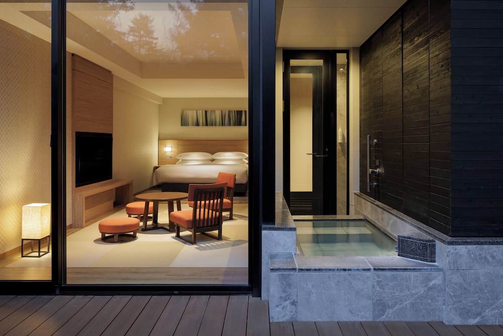 ツインルーム シングルベッド 2 台 (with Open Air Bath) バスルーム0 | 軽井沢マリオットホテル