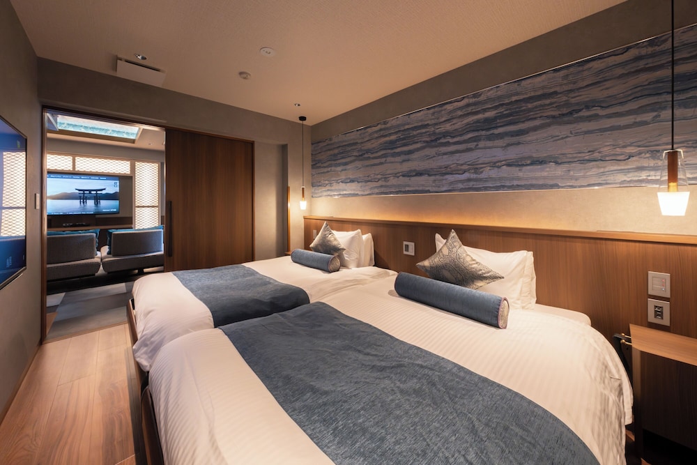 瀬戸内スイート 藍-Ai 客室2 | 宮島錦水館