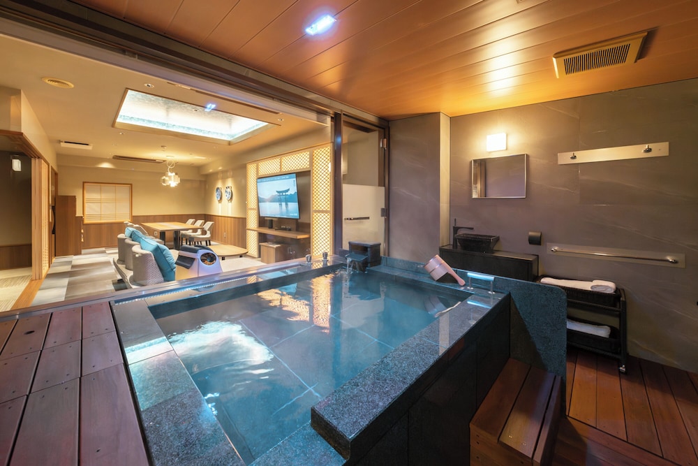 瀬戸内スイート 藍-Ai バスルーム0 | 宮島錦水館