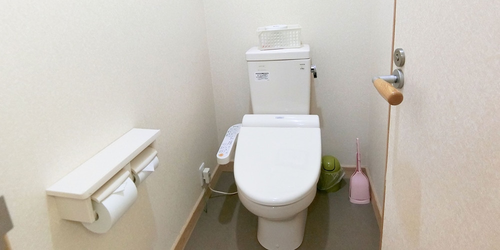 和室3人部屋 103号室 禁煙 冷蔵庫 Wi-Fi バスルームの設備0 | 湯楽庵 みやざき