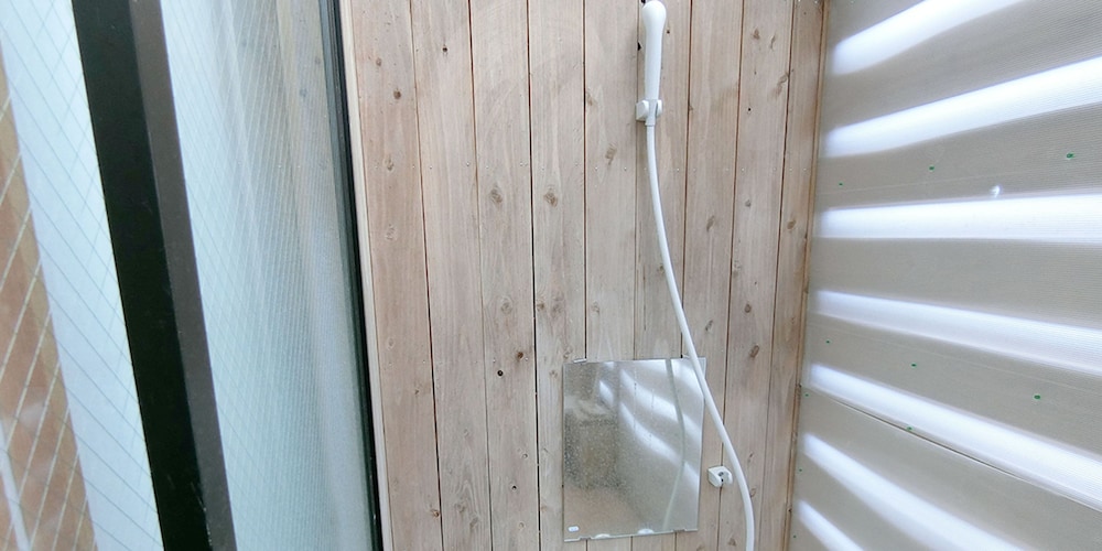 和室4人部屋 102号室 禁煙 冷蔵庫 Wi-Fi バスルームのシャワー0 | 湯楽庵 みやざき