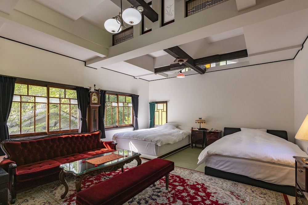 スイート　露天風呂付き 客室8 | 日田温泉琴平 旅籠かやうさぎ