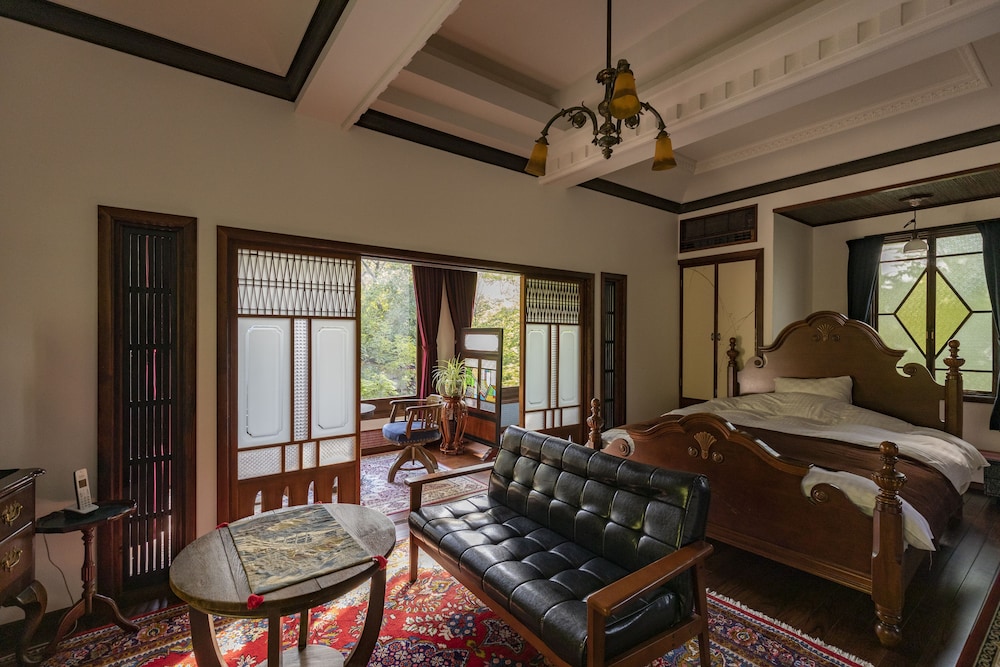 スイート　露天風呂付き 客室6 | 日田温泉琴平 旅籠かやうさぎ