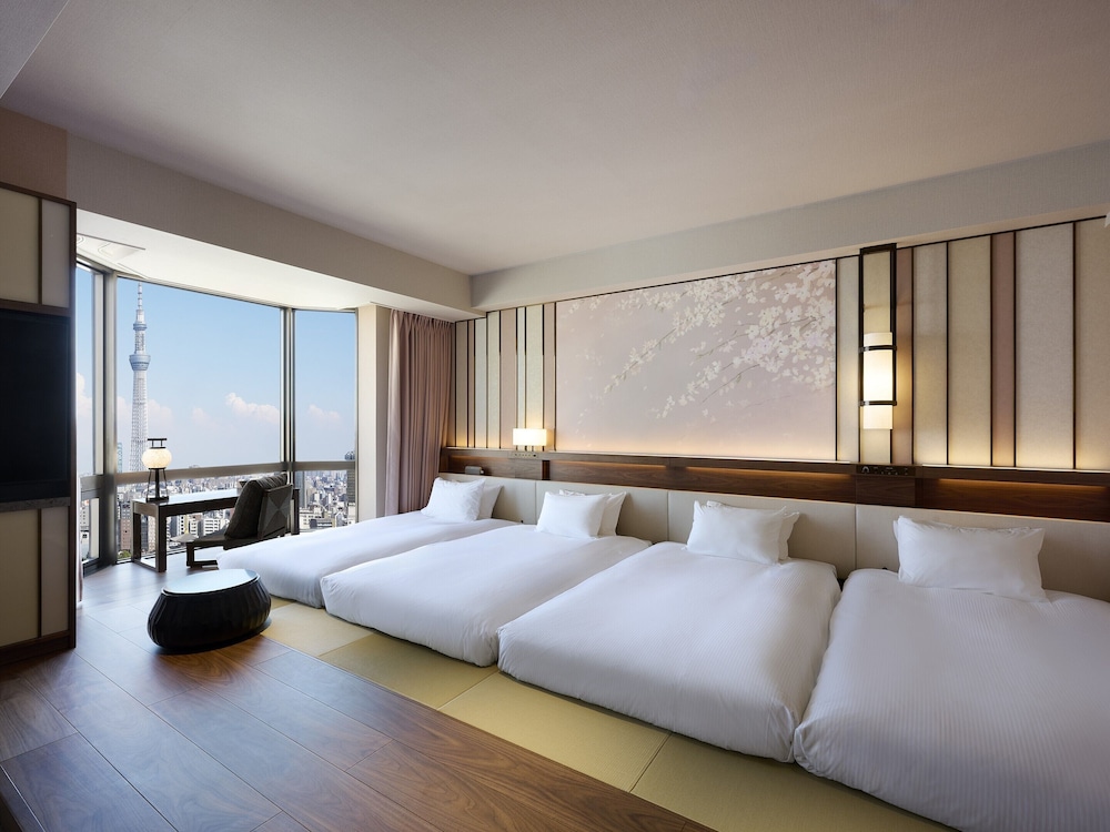 エグゼクティブエグゼクティブ ジュニア スイート　スカイツリー側（大人4名用/ラウンジアクセス付） | 浅草ビューホテル