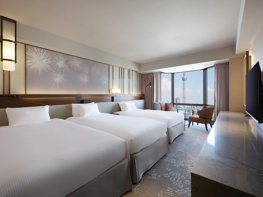 エグゼクティブ ツイン　スカイツリー側（大人3名用/ラウンジアクセス付） | 浅草ビューホテル