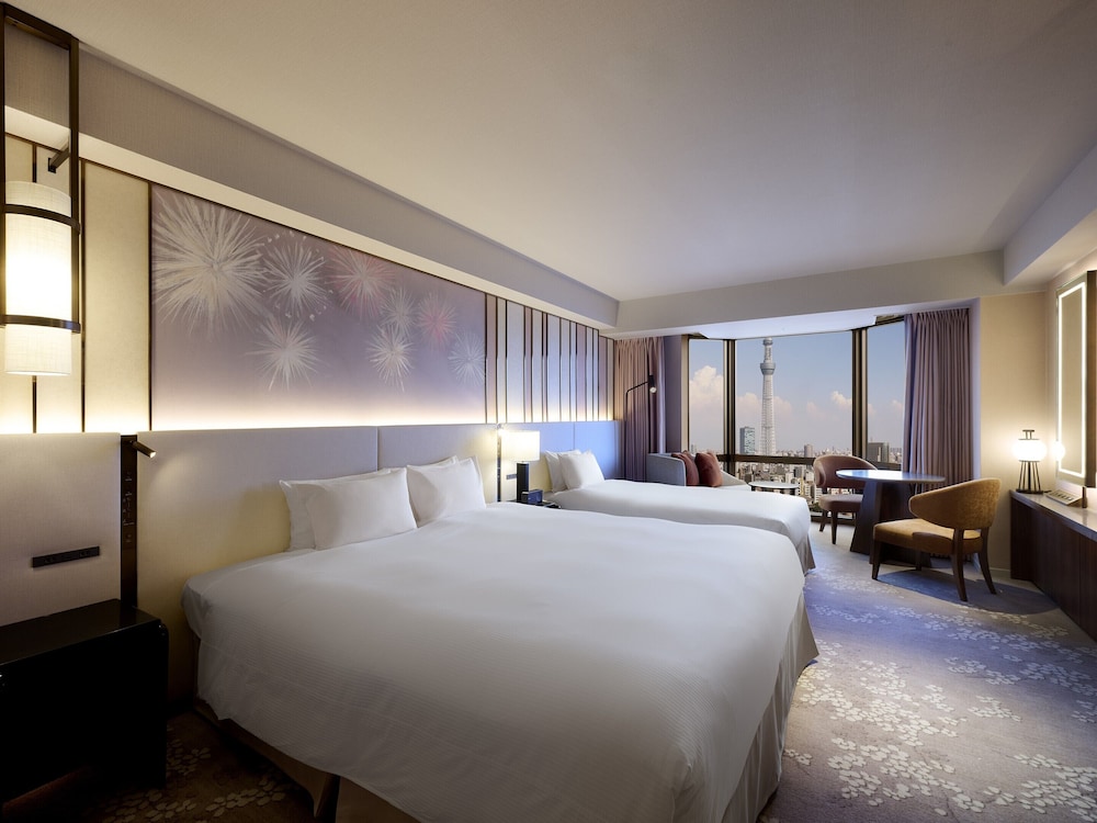 エグゼクティブ デラックス キング ビューバス　スカイツリー側（大人3名用/ラウンジアクセス付） | 浅草ビューホテル