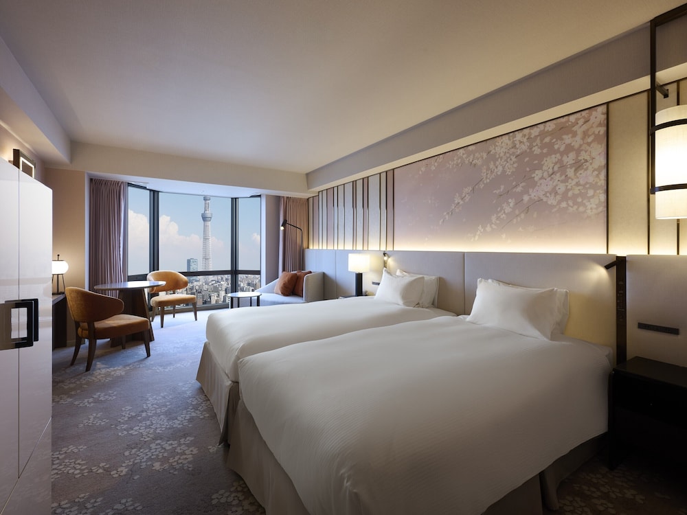 エグゼクティブ デラックス ツイン　スカイツリー側（ラウンジアクセス付） | 浅草ビューホテル