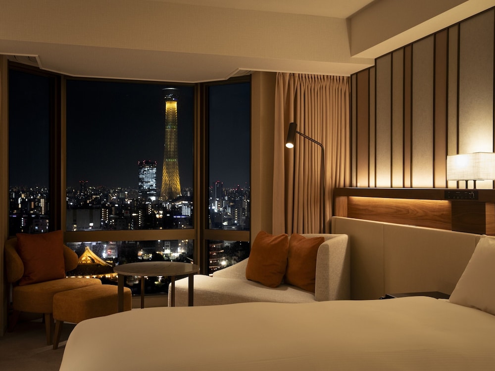 エグゼクティブ ツイン　スカイツリー側（ラウンジアクセス付） 客室1 | 浅草ビューホテル