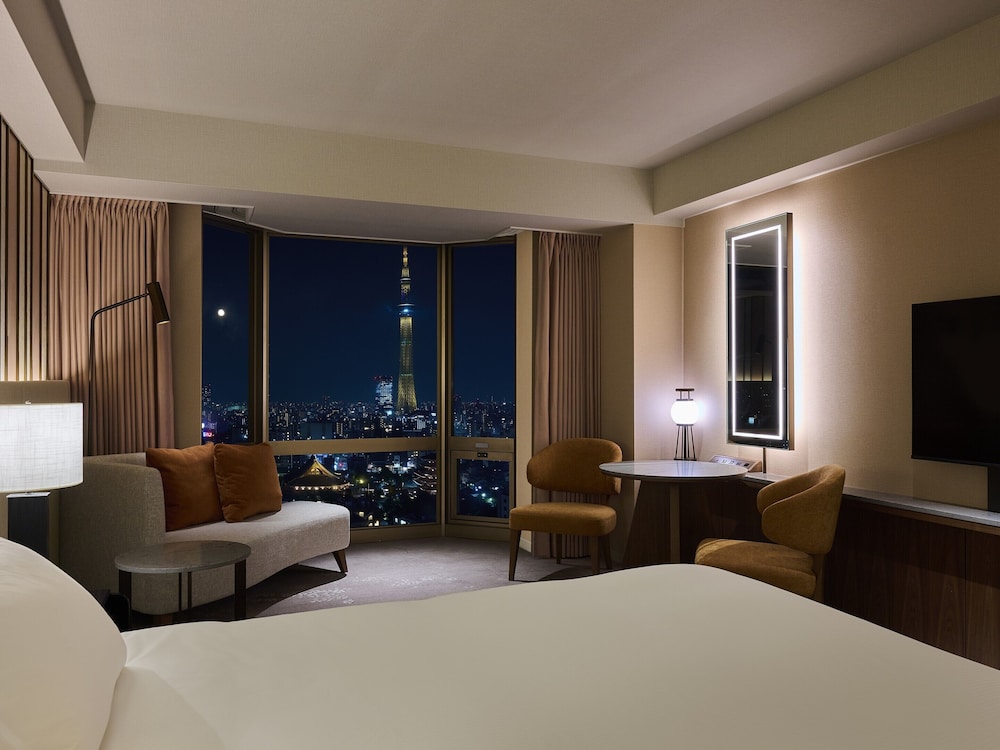 エグゼクティブ デラックス キング ビューバス　スカイツリー側（大人3名用/ラウンジアクセス付） 客室1 | 浅草ビューホテル