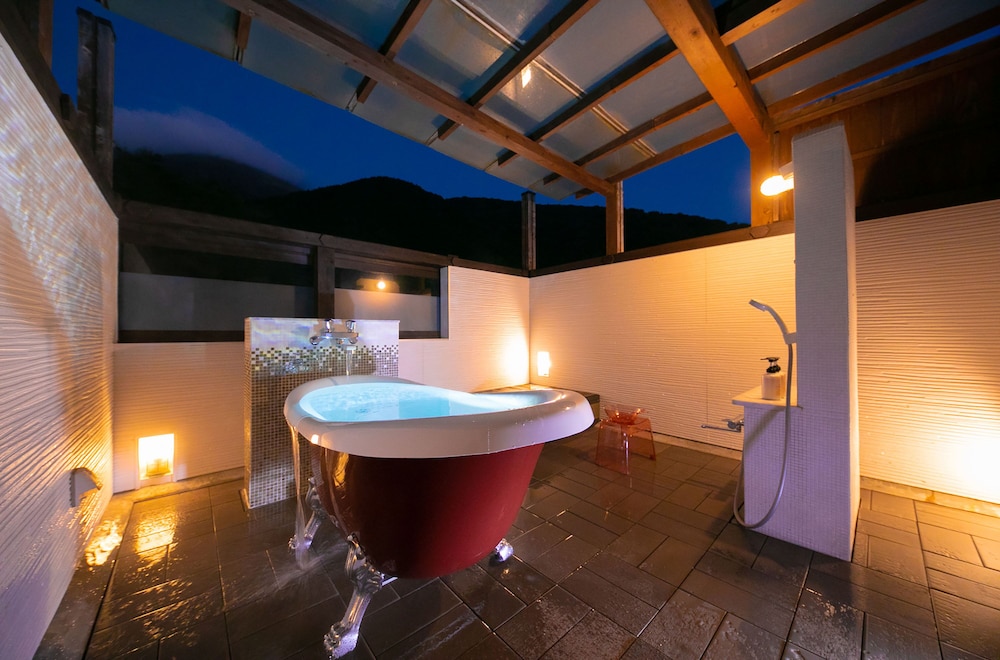 離れ 由布 バスルーム0 | 湯布院ほてい屋