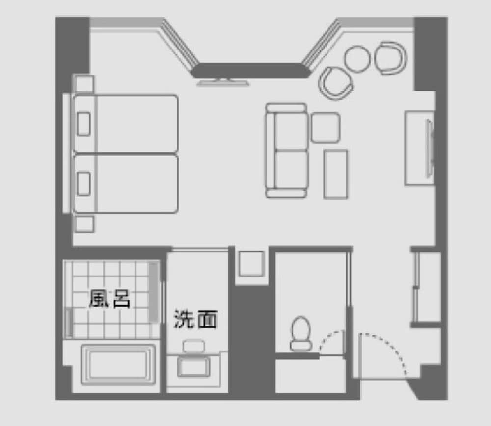 スーペリア ツインルーム 禁煙 客室2 | 祝いの宿 登別グランドホテル