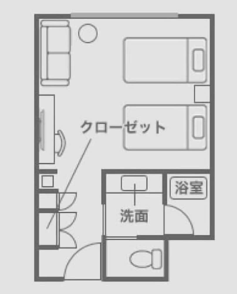 コンフォート ツインルーム 禁煙 バスルーム1 | 祝いの宿 登別グランドホテル