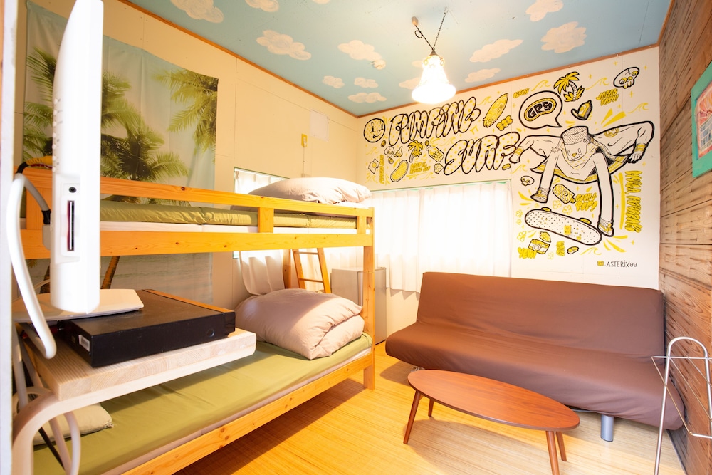 ベーシック トリプルルーム ベッド (複数台) 禁煙 共用バスルーム | ゲストハウス pumping Surf