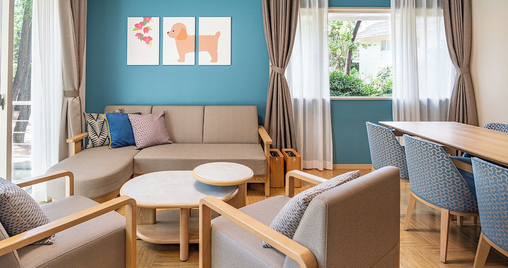 リニューアル ペットルーム 2F 禁煙 (3歳以下のお子様は添い寝となり無料の為, 検索時の予約人数に含めないで下さい) | シーガイア・フォレスト・コテージ