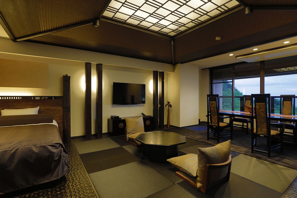 デラックス スタジオスイート スパ浴槽 オーシャンビュー 客室2 | 海のほてる いさば