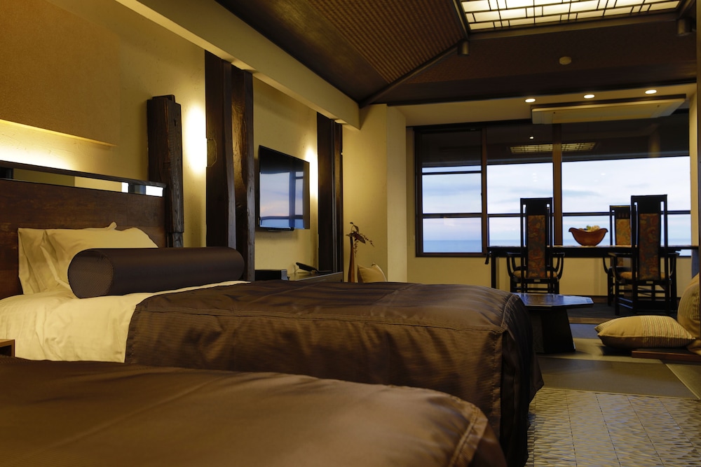 デラックス スタジオスイート スパ浴槽 オーシャンビュー | 海のほてる いさば