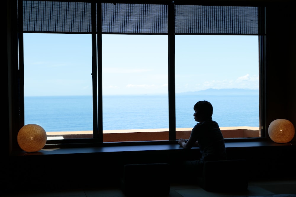 オーシャンフロント　和室 部屋からの景観0 | 海のほてる いさば