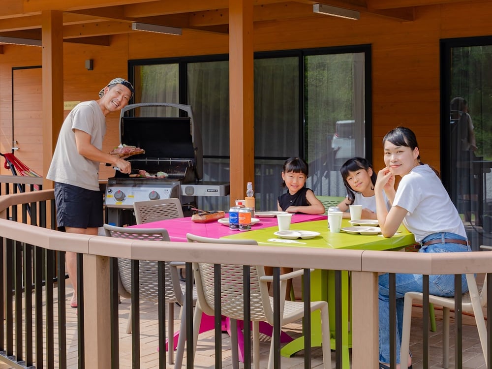 グランキャビン 禁煙 テラス / パティオ11 | 松江市宍道ふるさと森林公園