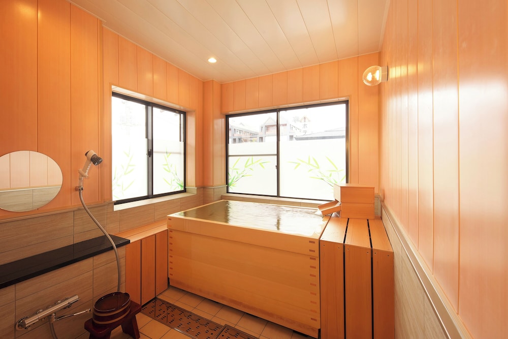 半露天風呂付客室 御坂 禁煙 バスルーム0 | 銘庭の宿 ホテル甲子園