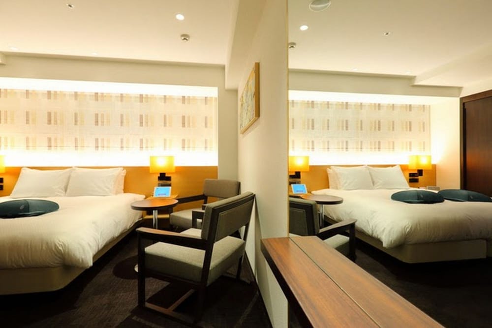 デラックスダブルルーム　2名利用 客室1 | ホテルフォルツァ長崎