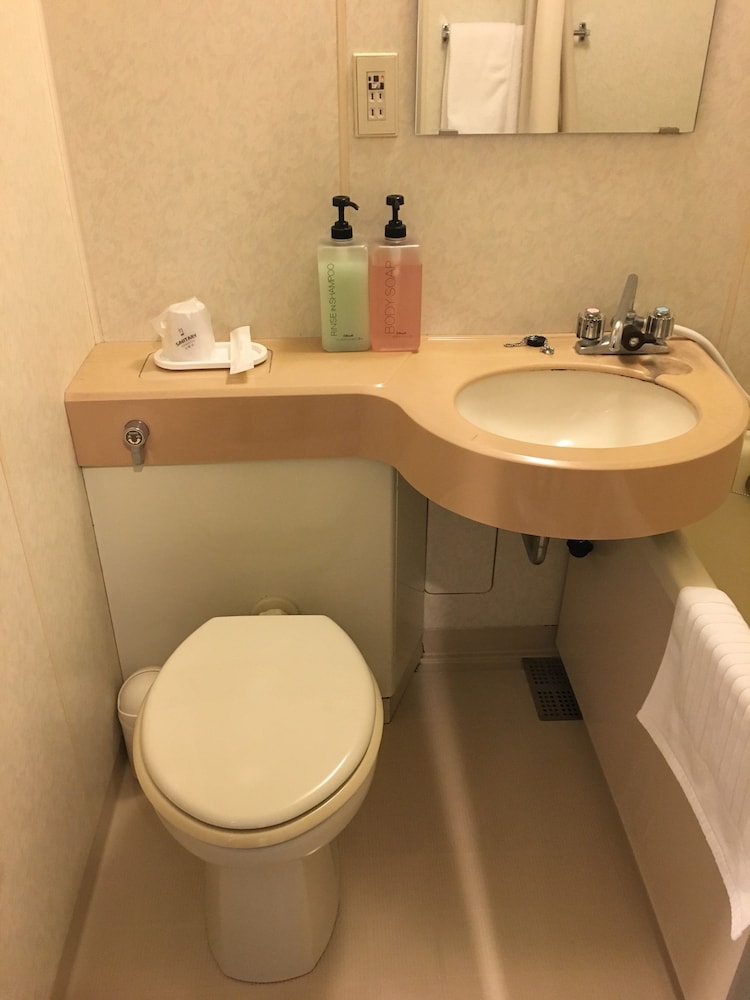 ダブルルーム 喫煙可 バスルームのシンク0 | ビジネスイン サンホテル