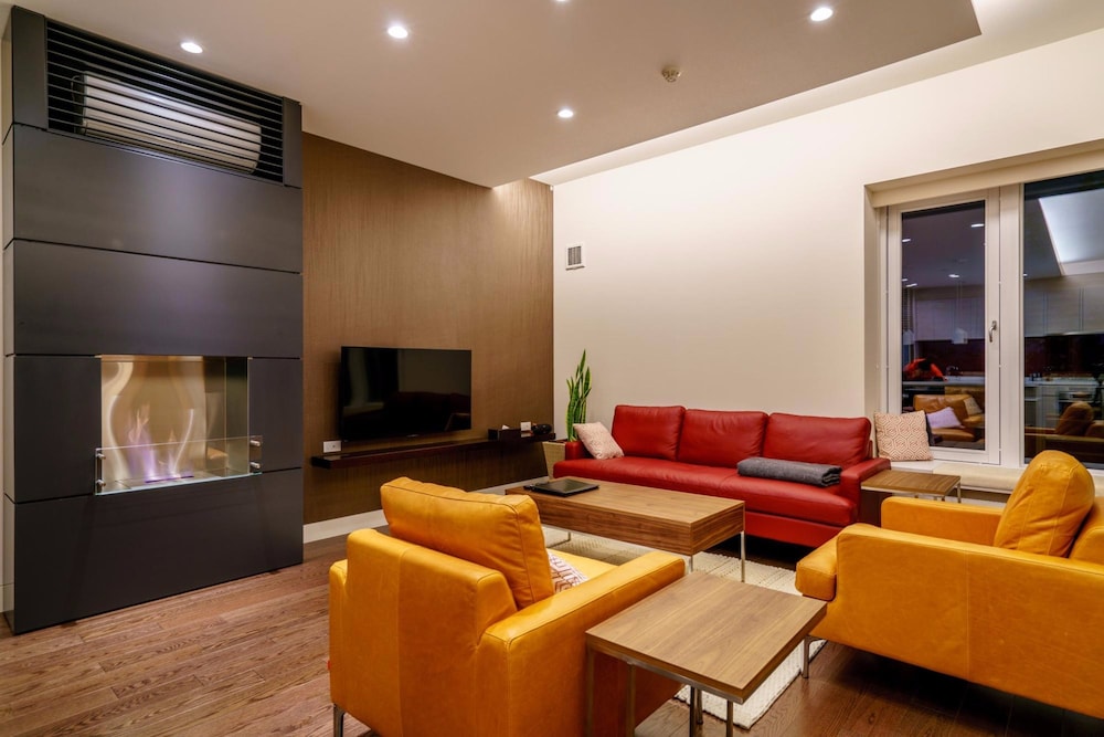 スーペリア コンドミニアム 1 ベッドルーム マウンテンサイド リビング エリア3 | マウンテンサイド白馬