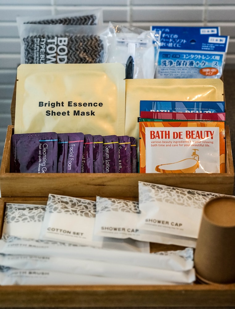 エグゼクティブ ルーム クイーンベッド 1 台 バルコニー バスルームの設備4 | シークレット ハウス牧志