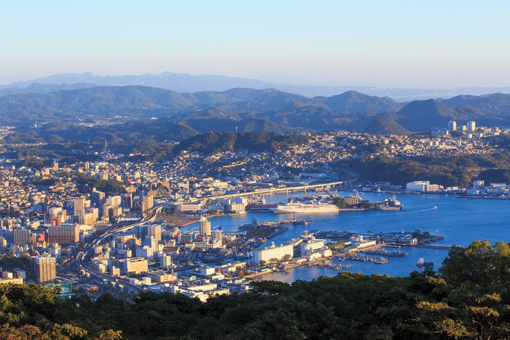 エグゼクティブ ツインルーム 禁煙 バルコニーからの眺望0 | 弓張の丘ホテル