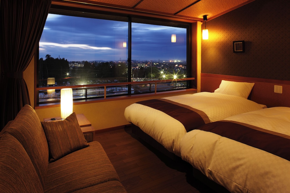 別邸峰の界 富山湾ビュー和モダン和洋室 禁煙 | 金太郎温泉