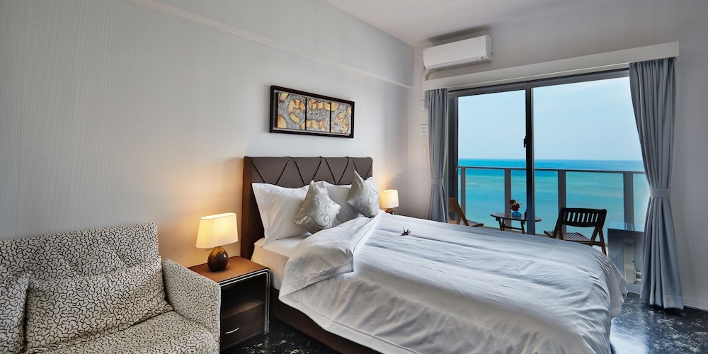 デラックス ダブルルーム 禁煙 オーシャンビュー 客室8 | ビーチフロントタワーミハマ by DSH
