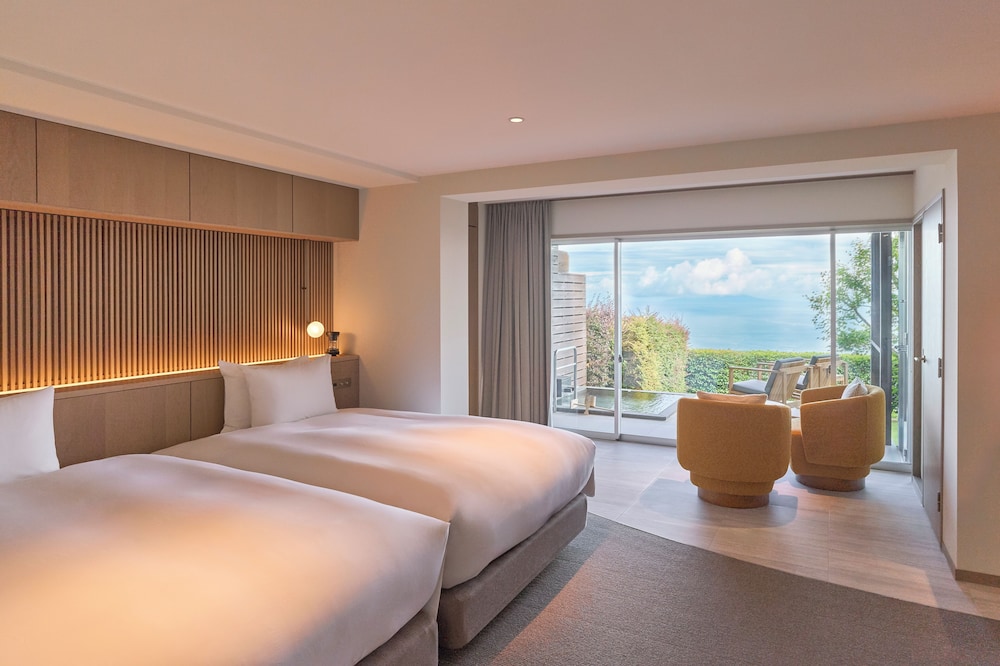 露天風呂付ハリウッドツイン 客室5 | ホテルグランバッハ熱海クレッシェンド