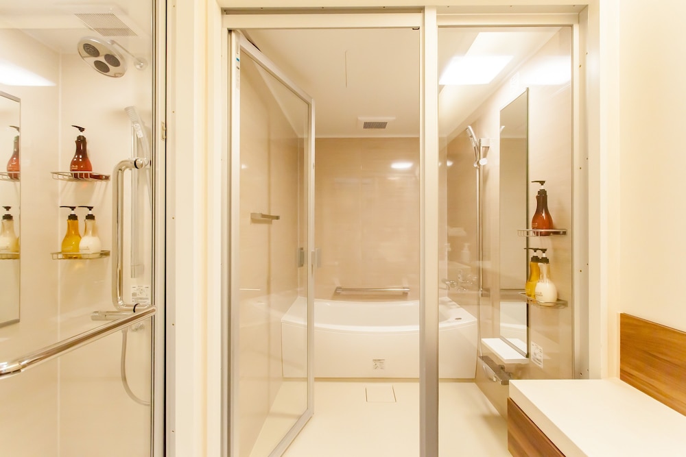 スタンダード ツインルーム シングルベッド 2 台 バリアフリー 禁煙 バスルーム0 | 大船渡プラザホテル