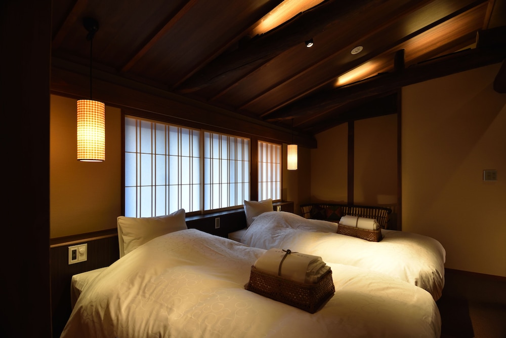 藤紫(京町屋ツイン風和室) 客室2 | 京小宿 室町 ゆとね