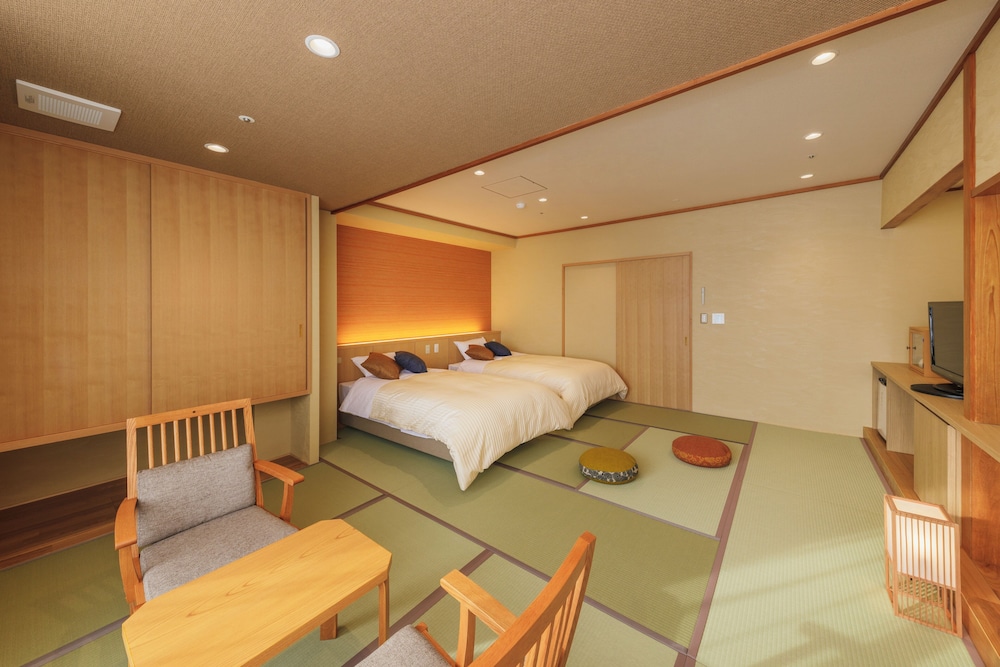 [スタンダード] 和室ツイン (シャワー付) 禁煙 客室2 | 天童ホテル