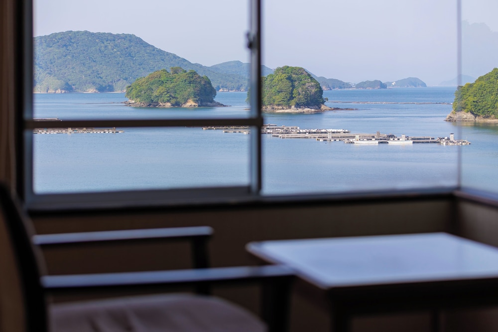 【オーシャンビュー】和室6畳（禁煙） 部屋からの景観0 | わんわんパラダイス 鳥羽