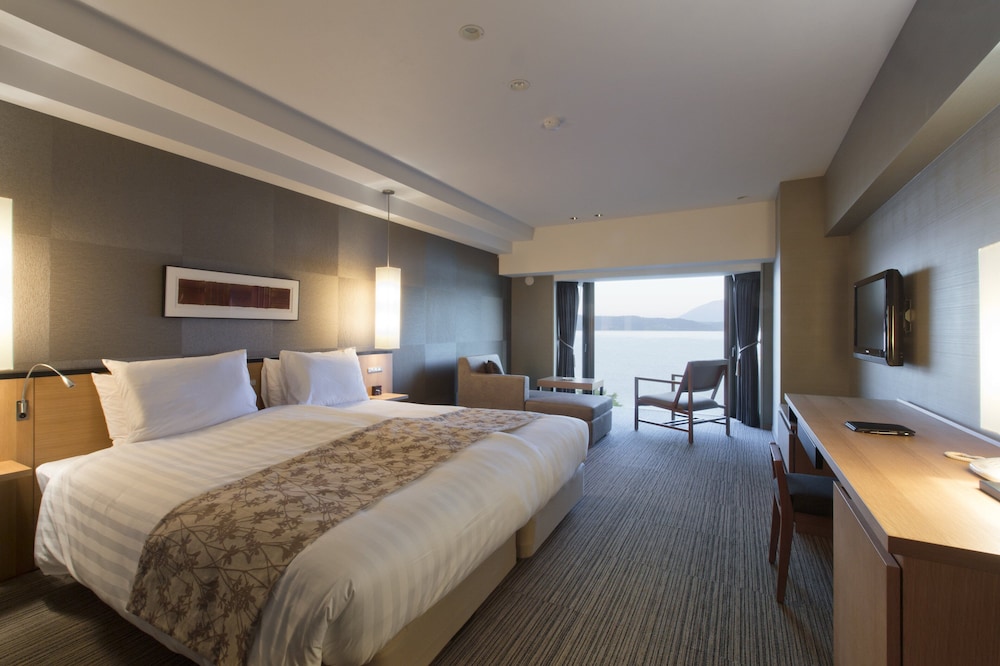 スパリゾート館 4階以下低階層スタンダードツインルーム | ザ レイクビュー TOYA 乃の風リゾート