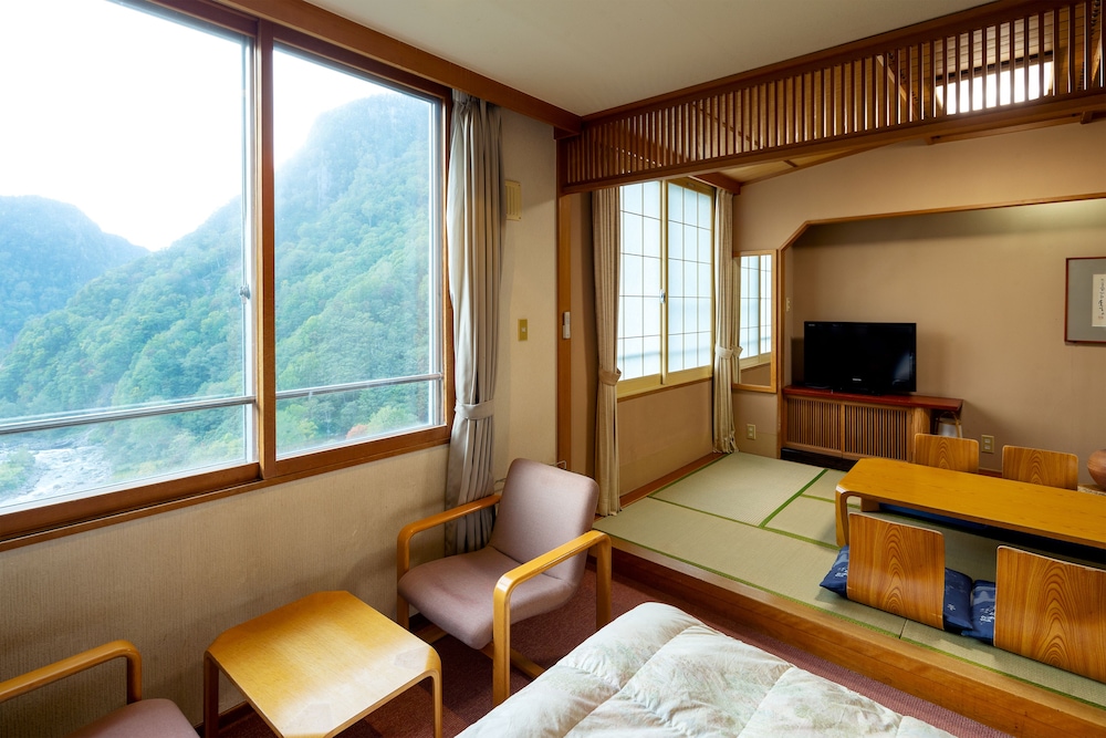 和洋室 部屋からの景観0 | 層雲峡 朝陽亭