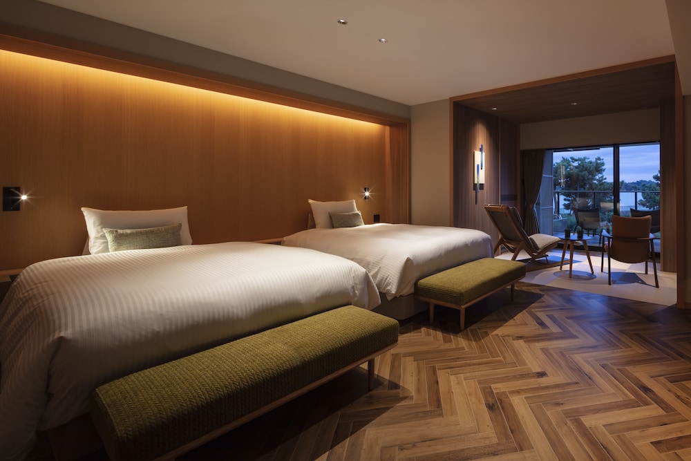 ガーデンテラス ビューバス デラックスツイン/ LW2階 禁煙 客室1 | 松島一の坊