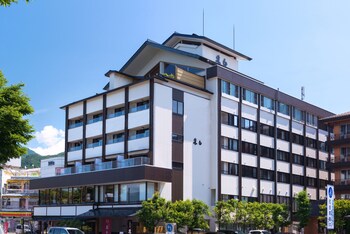 双泉の宿 朱白