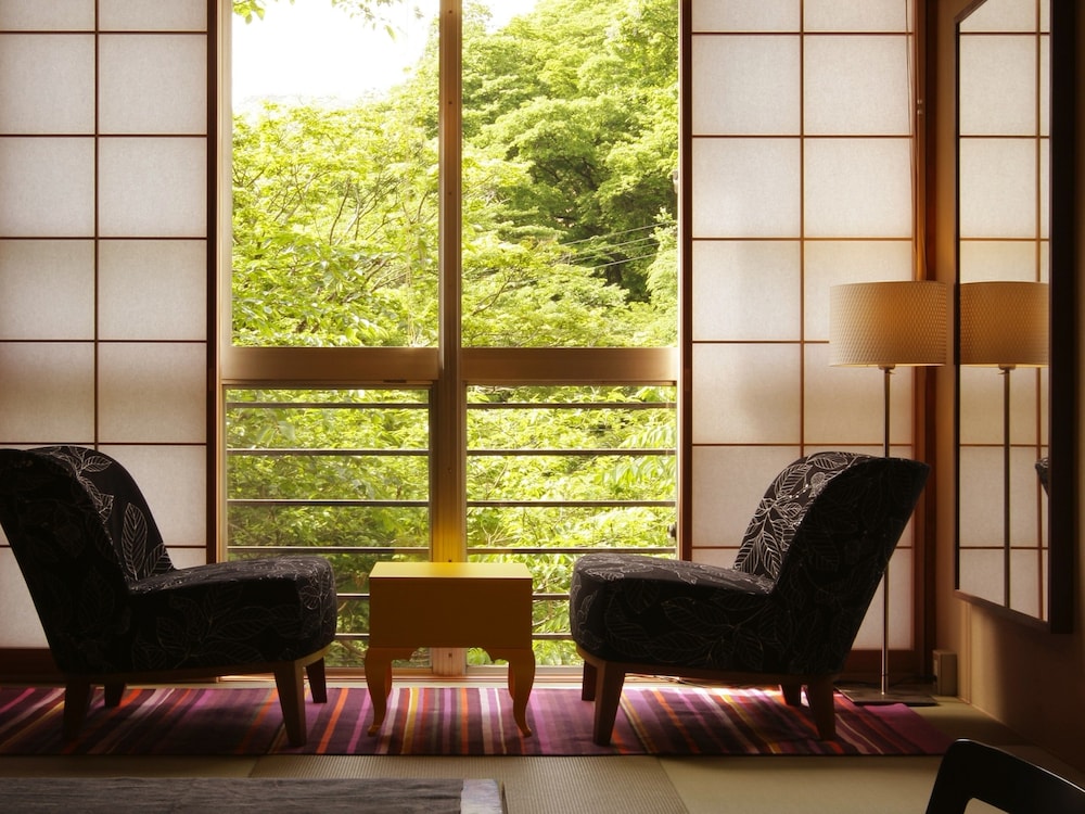 [風林] 和洋室10畳ツインベッド (禁煙室) 部屋からの景観0 | やまゆりの宿