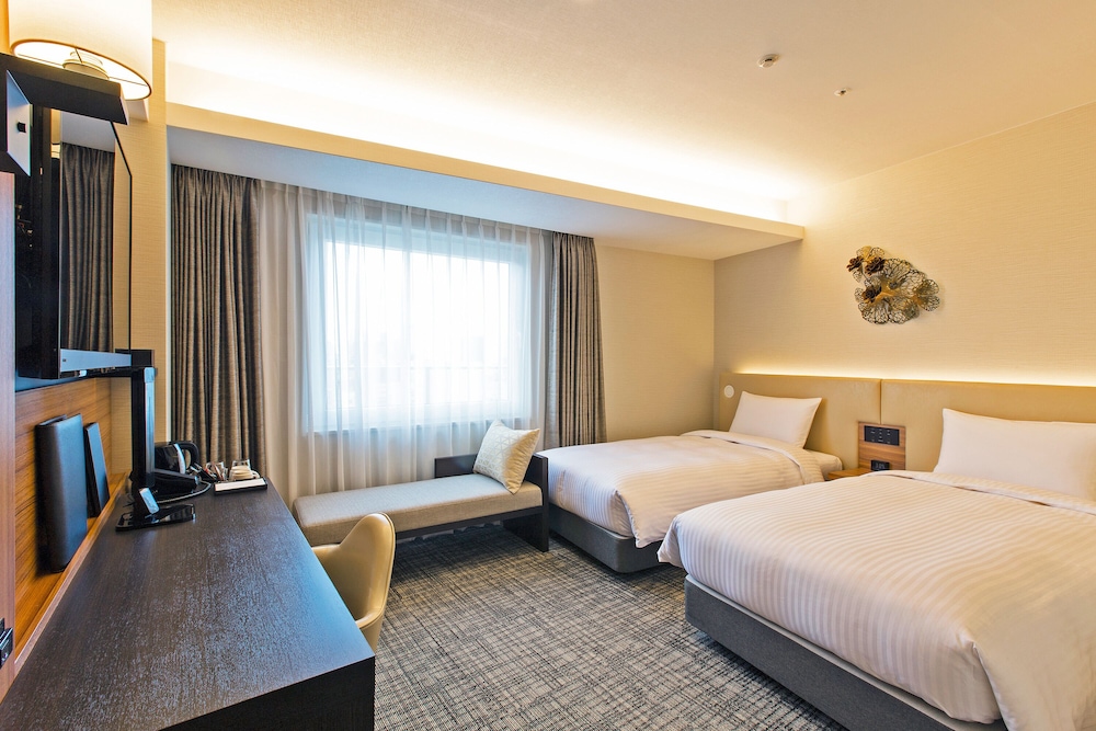 デラックス ツインルーム シングルベッド 2 台（禁煙） | プレミアホテル -CABIN PRESIDENT- 大阪