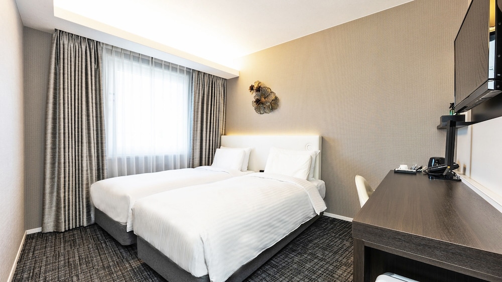 ツインルーム シングルベッド 2 台（禁煙） | プレミアホテル -CABIN PRESIDENT- 大阪