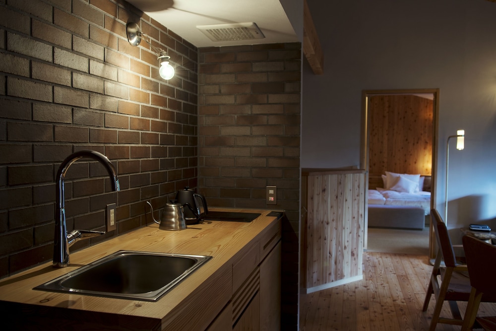 プライベート天空露天温泉付き 一棟貸しスイートヴィラ 禁煙 [ゆらぎ] (4ベッド) 専用キッチン0 | 箱根リトリート villa 1/f