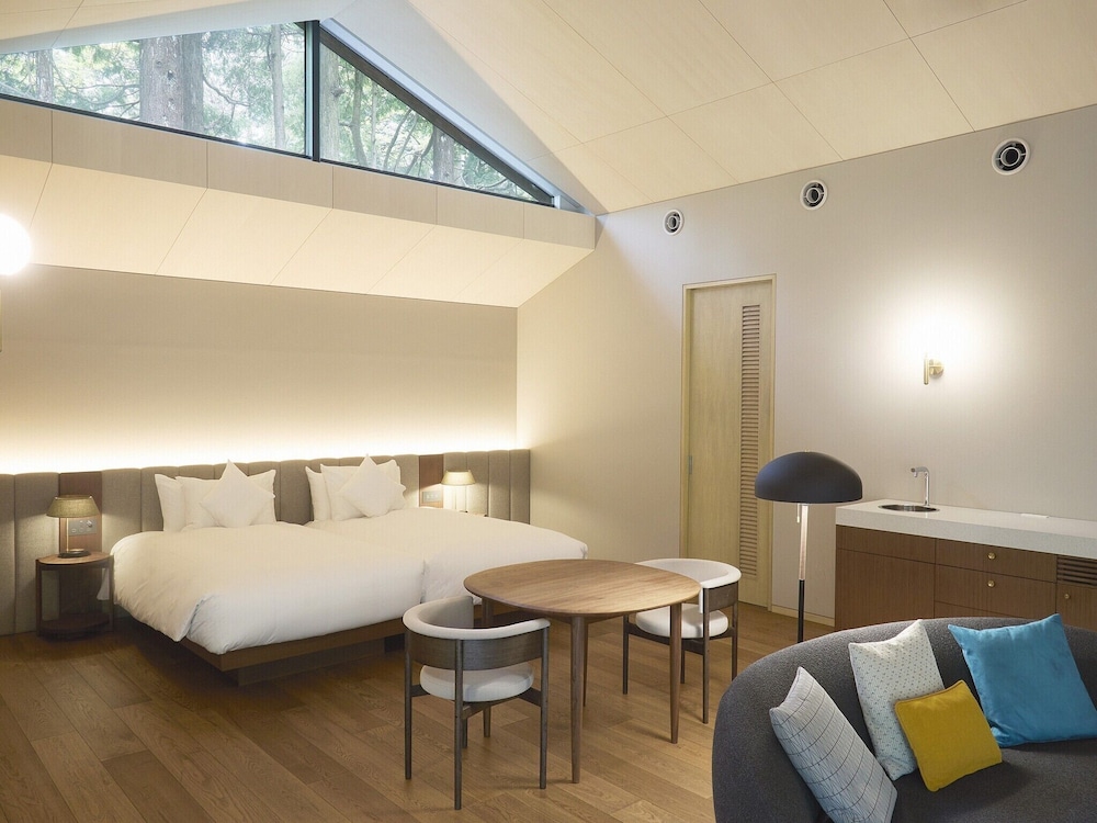 [2024年Newオープン] プライベート温泉付き 一棟貸しスイートヴィラ 禁煙 [いぶき] (3ベッド) 客室6 | 箱根リトリート villa 1/f