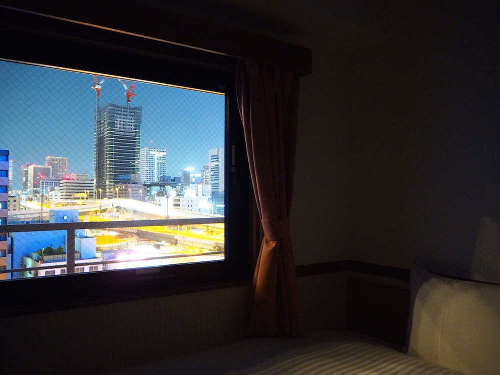 エコノミー ダブルルーム 喫煙可 部屋からの景観0 | 東横INN大阪船場東