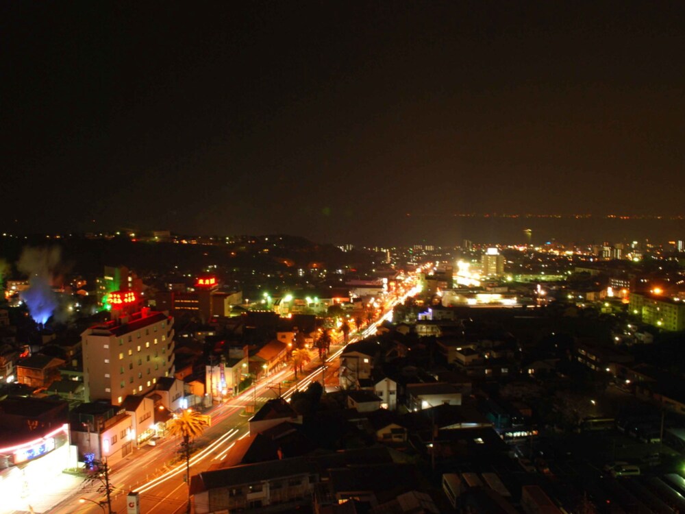 和室 部屋からの景観0 | 別府鉄輪温泉 ホテル山水館