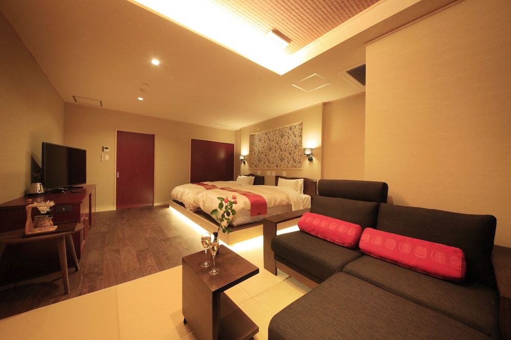 [離れ] Type A/温泉露天風呂+足湯+和洋室 (ツイン) 禁煙(12歳以下は宿泊頂けません) 客室2 | 天翠茶寮