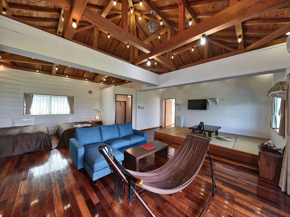 ウッドデッキコテージ　禁煙　オーシャンビュー 客室7 | 長浜ビーチリゾート 海音