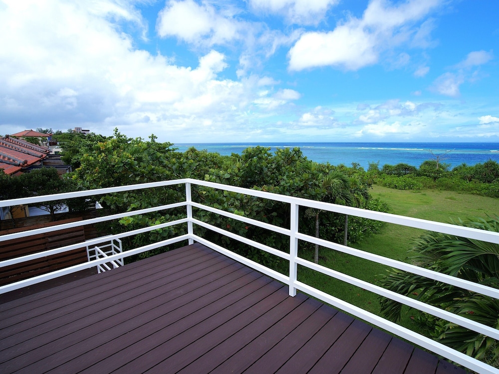 スカイデッキコテージ　サウナ有　禁煙　オーシャンビュー 部屋からの景観0 | 長浜ビーチリゾート 海音